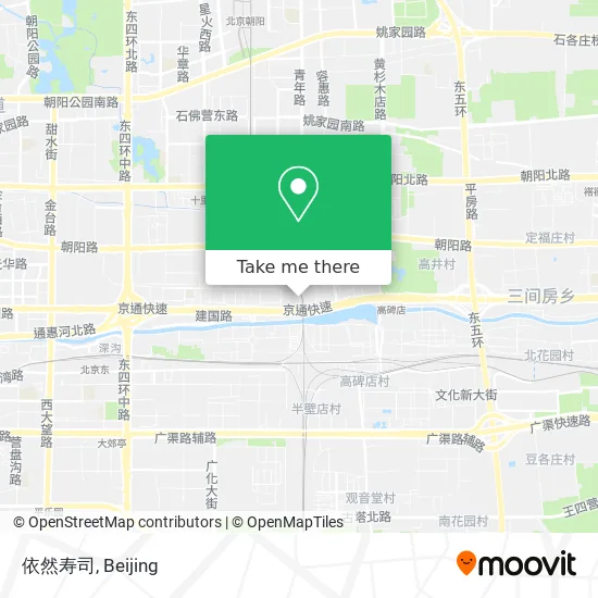 依然寿司 map