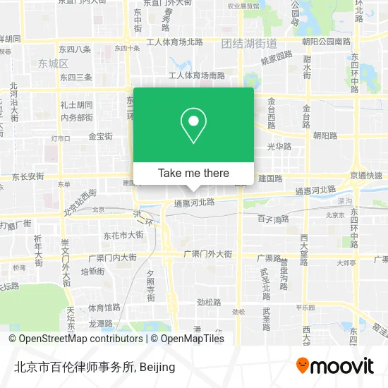 北京市百伦律师事务所 map