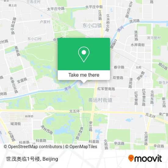 世茂奥临1号楼 map