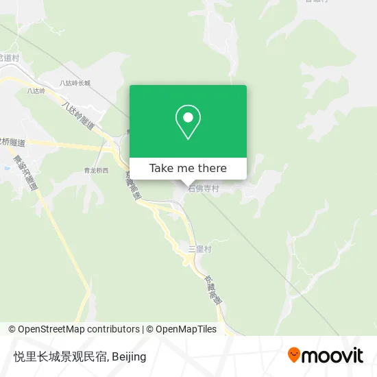 悦里长城景观民宿 map