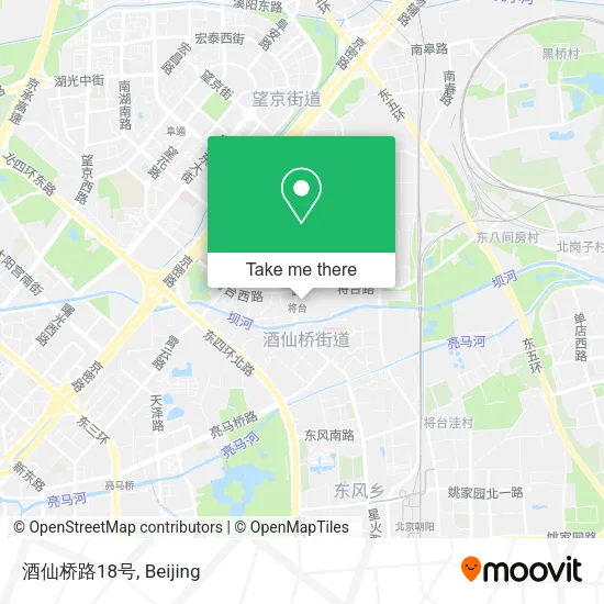 酒仙桥路18号 map