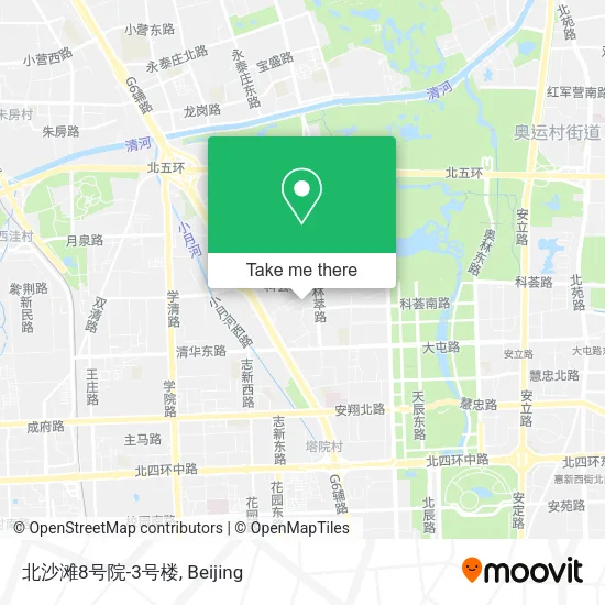 北沙滩8号院-3号楼 map