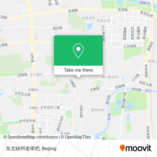 东北锦州老串吧 map