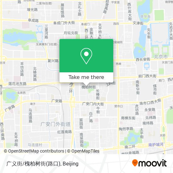 广义街/槐柏树街(路口) map