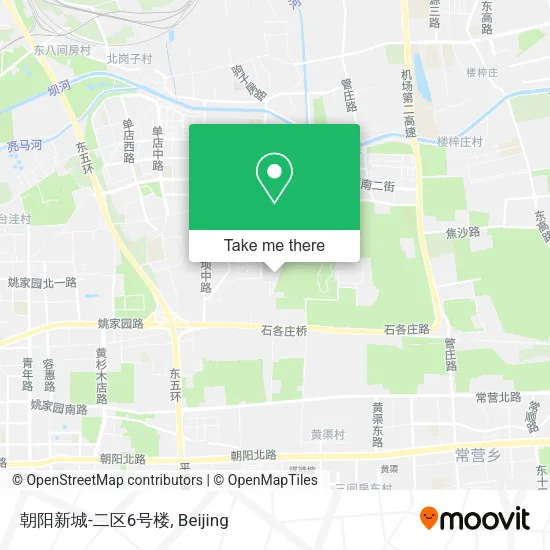 朝阳新城-二区6号楼 map