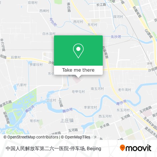 中国人民解放军第二六一医院-停车场 map