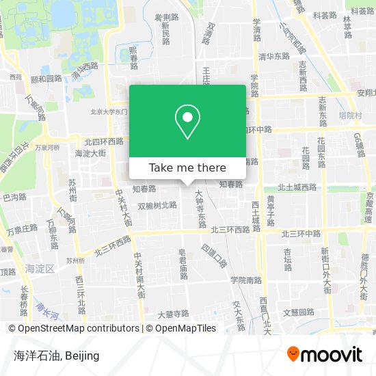 海洋石油 map