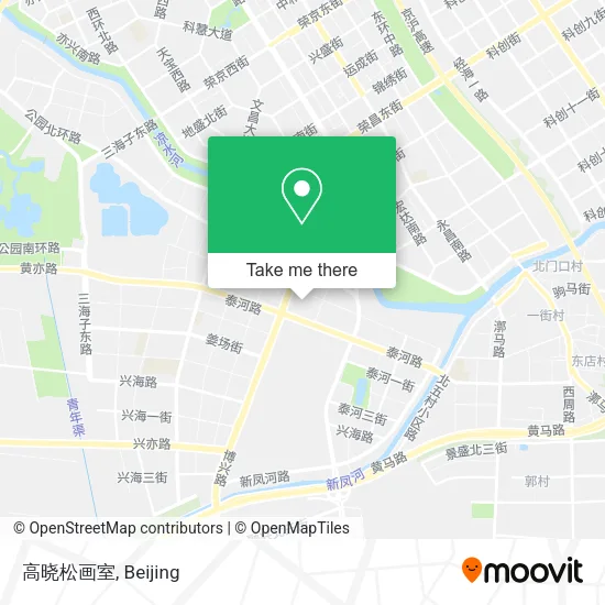 高晓松画室 map