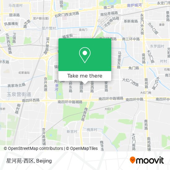 星河苑-西区 map