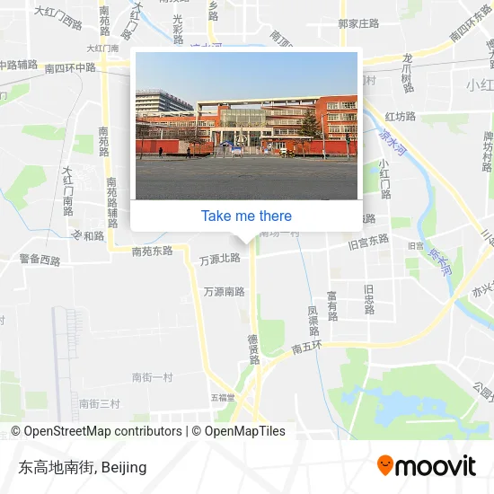 东高地南街 map