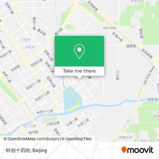 科创十四街 map