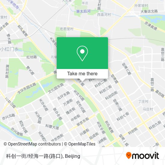 科创一街/经海一路(路口) map