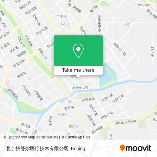 北京快舒尔医疗技术有限公司 map