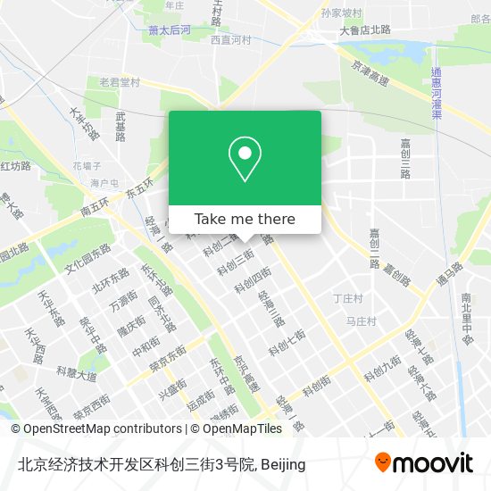 北京经济技术开发区科创三街3号院 map