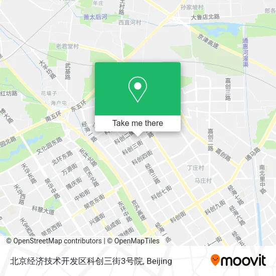 北京经济技术开发区科创三街3号院 map