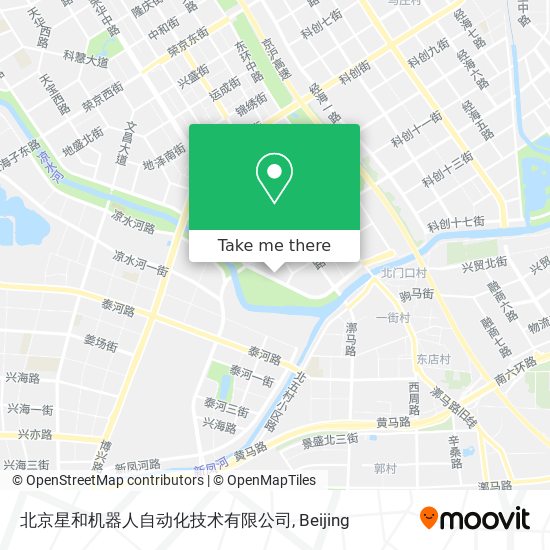 北京星和机器人自动化技术有限公司 map