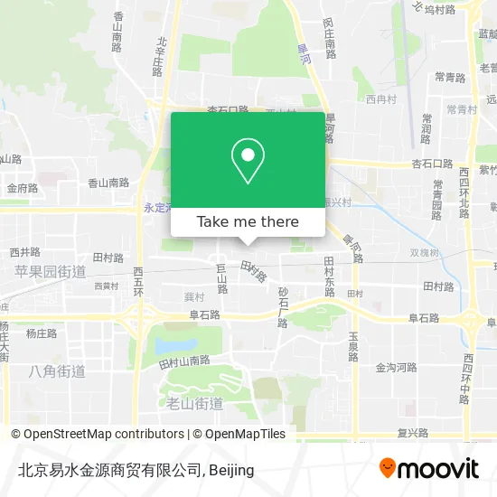 北京易水金源商贸有限公司 map