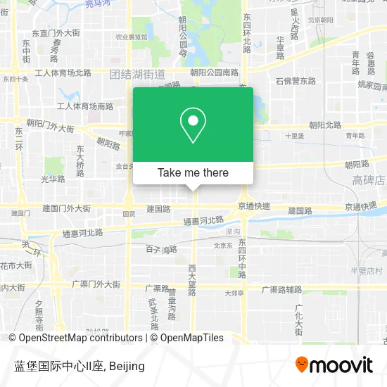 蓝堡国际中心ll座 map