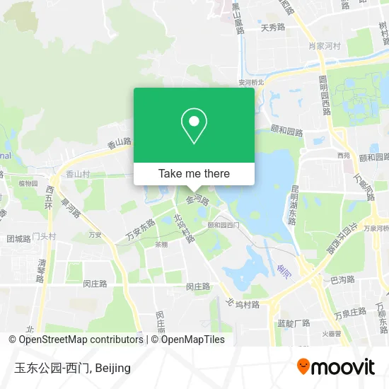 玉东公园-西门 map