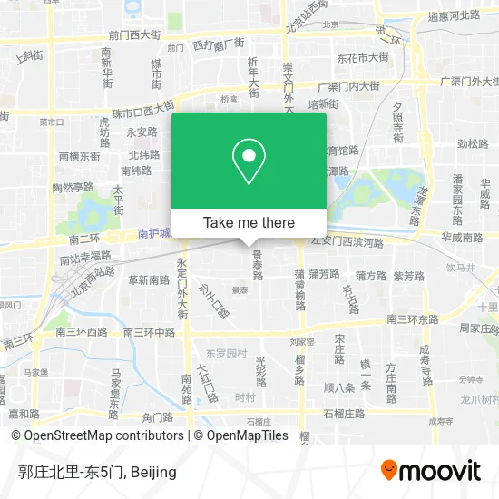 郭庄北里-东5门 map