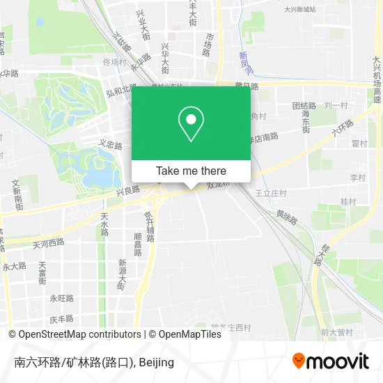 南六环路/矿林路(路口) map