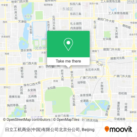 日立工机商业(中国)有限公司北京分公司 map