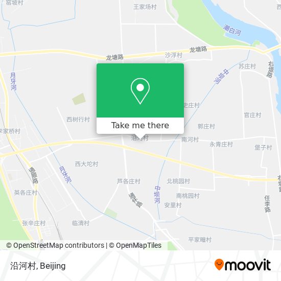 沿河村 map
