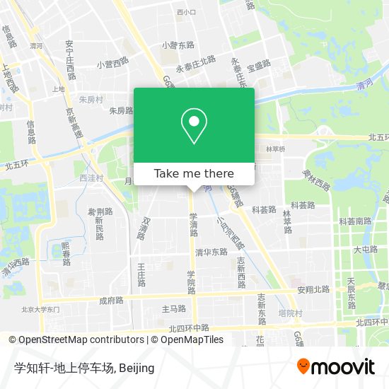 学知轩-地上停车场 map