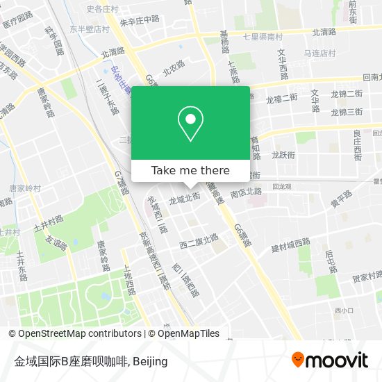 金域国际B座磨呗咖啡 map