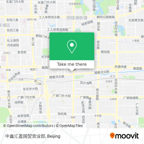 中鑫汇盈国贸营业部 map