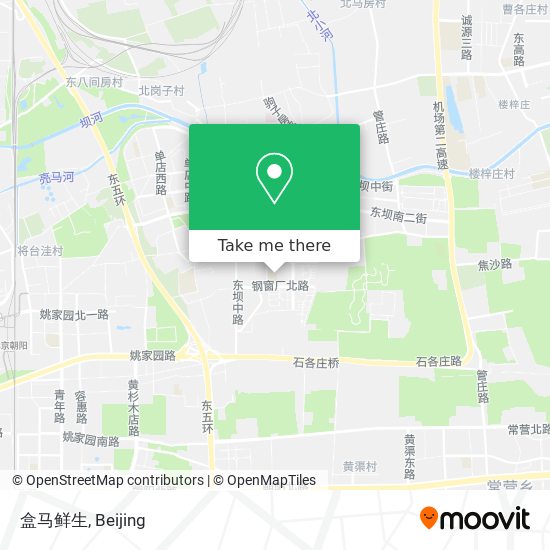 盒马鲜生 map