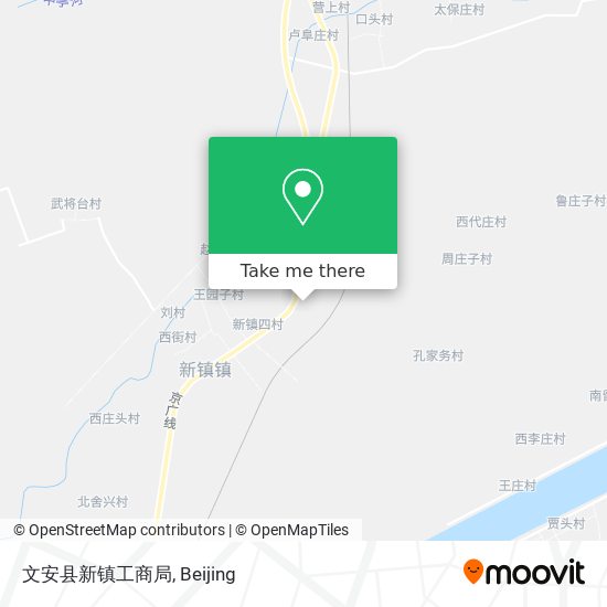 文安县新镇工商局 map