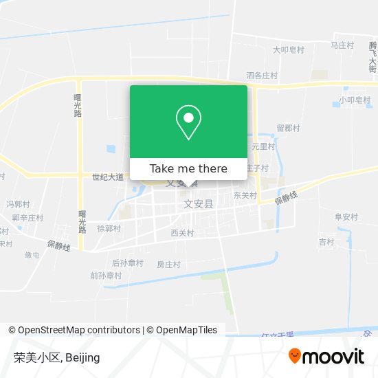 荣美小区 map