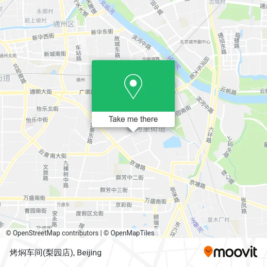 烤焖车间(梨园店) map