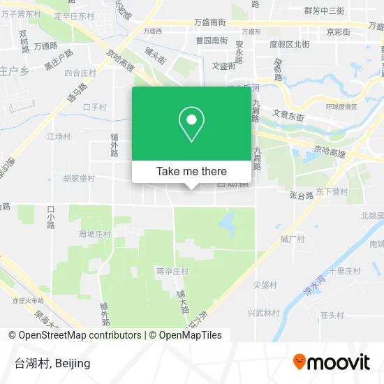 台湖村 map