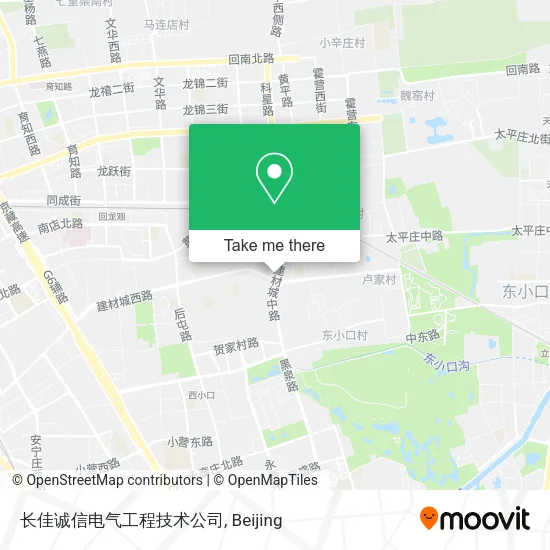 长佳诚信电气工程技术公司 map