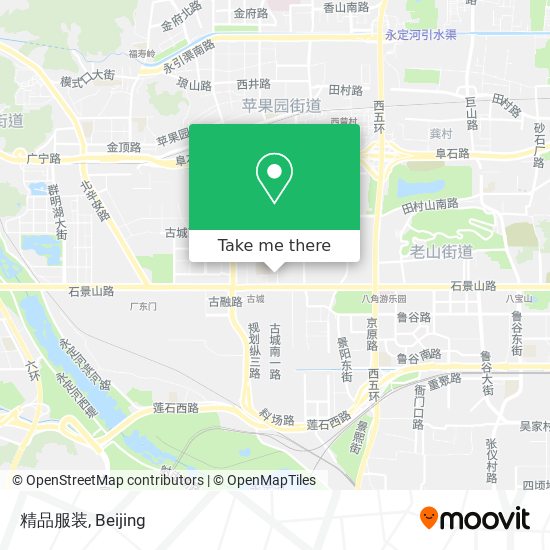 精品服装 map