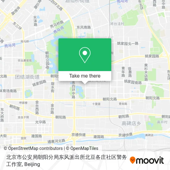 北京市公安局朝阳分局东风派出所北豆各庄社区警务工作室 map