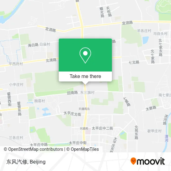 东风汽修 map
