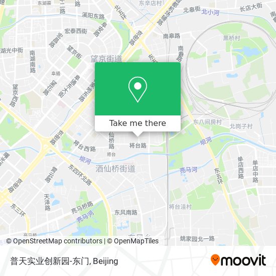 普天实业创新园-东门 map