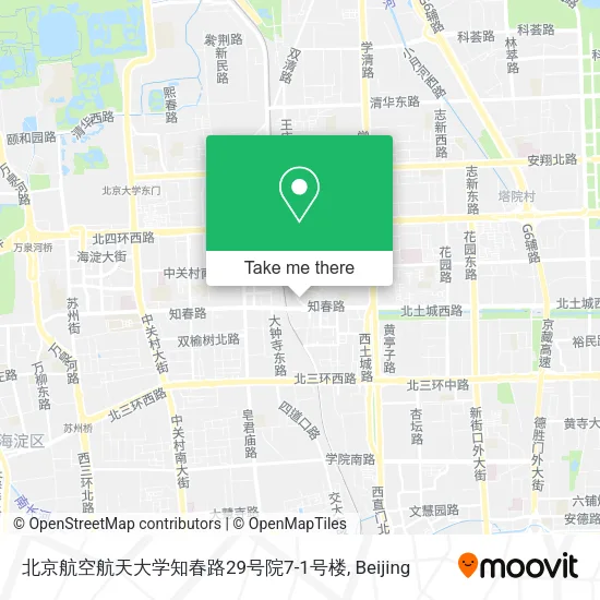 北京航空航天大学知春路29号院7-1号楼 map
