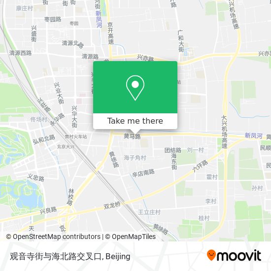 观音寺街与海北路交叉口 map