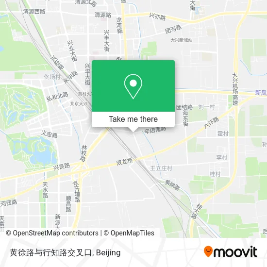 黄徐路与行知路交叉口 map
