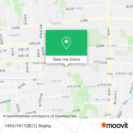 Y403/Y417(路口) map