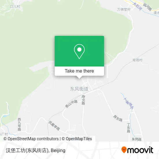 汉堡工坊(东风街店) map
