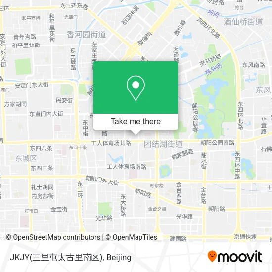 JKJY(三里屯太古里南区) map