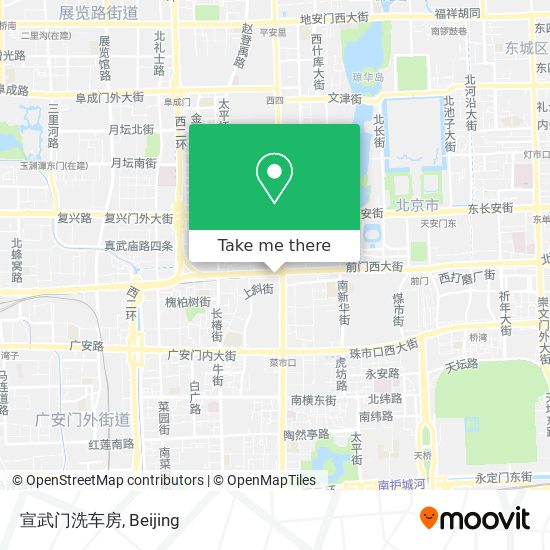 宣武门洗车房 map