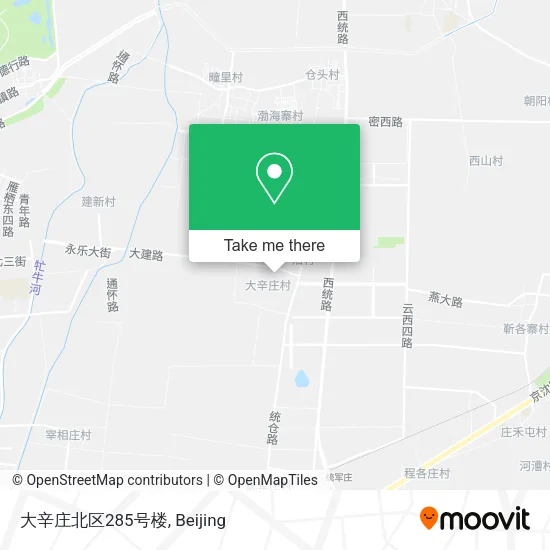 大辛庄北区285号楼 map