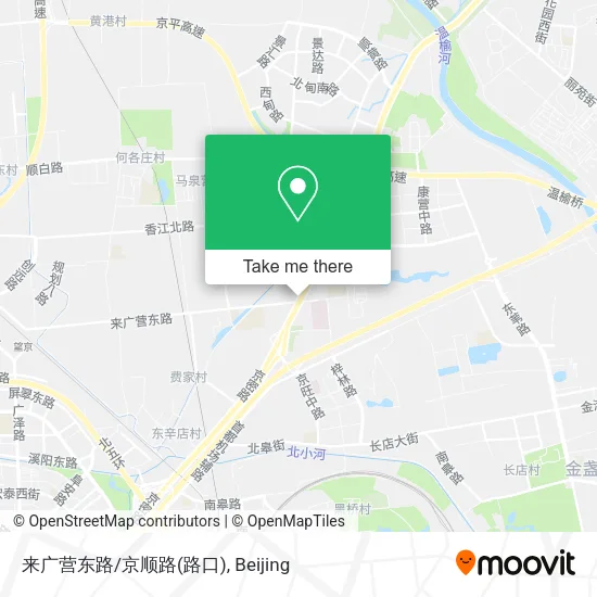 来广营东路/京顺路(路口) map