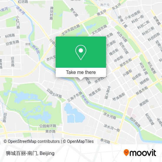 狮城百丽-南门 map